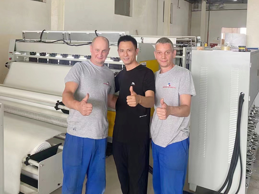 葡萄牙客戶購買超聲波縫綻機(jī) 葡萄牙客戶購買超聲波縫綻機(jī)